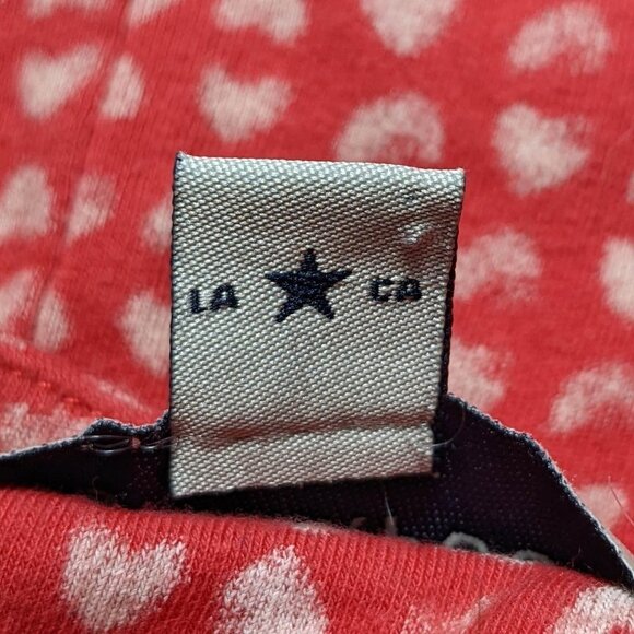 URBAN OUTFITTERS BY CORPUS Side Cut Out Knit Heart Print Sundress Red Size Small - Picture 9 of 13